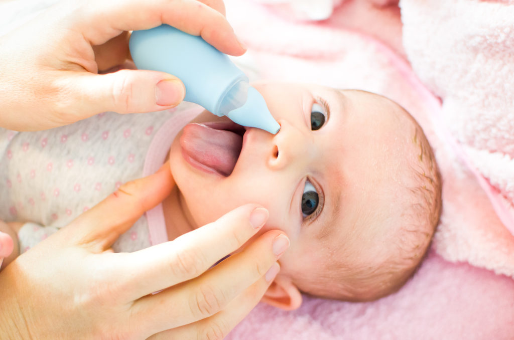 Lavado nasal, por una respiración sana del bebé